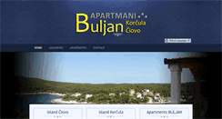 Desktop Screenshot of apartments-korcula-trogir.com