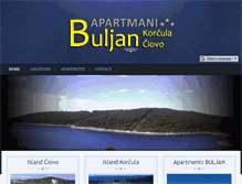 Tablet Screenshot of apartments-korcula-trogir.com